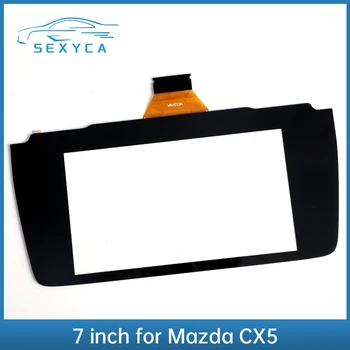 7-дюймовый сенсорный экран, стеклянный дигитайзер, подходит для 2016-2019 Mazda CX-5, автомобильный радиоприемник, мультимедийный плеер, навигация