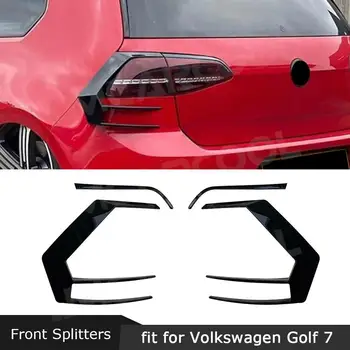 Накладка заднего фонаря Автомобиля ABS Для Volkswagen VW Golf 7 GTI Mk7 2012-2015 7,5 MK7.5 2016-2019 Рамка Лампы Полоса Canard Автомобильный Стайлинг