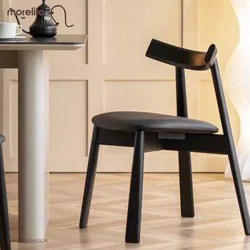 Стулья из массива дерева в скандинавском стиле, мебель для дома, Роскошные обеденные стулья для офиса, 2 штуки для продажи